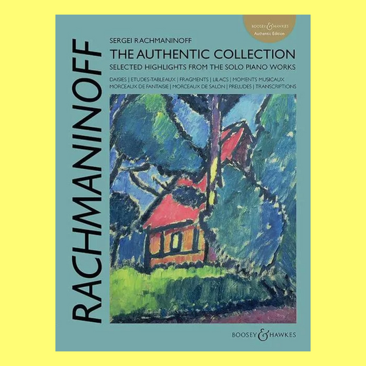 The Rachmaninoff Authentic Collection Piano Solos Book