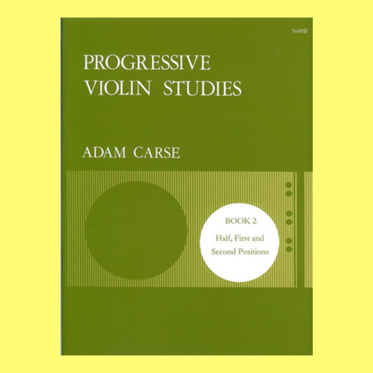 Adam Carse - Progressive Violin Studies - Book 2