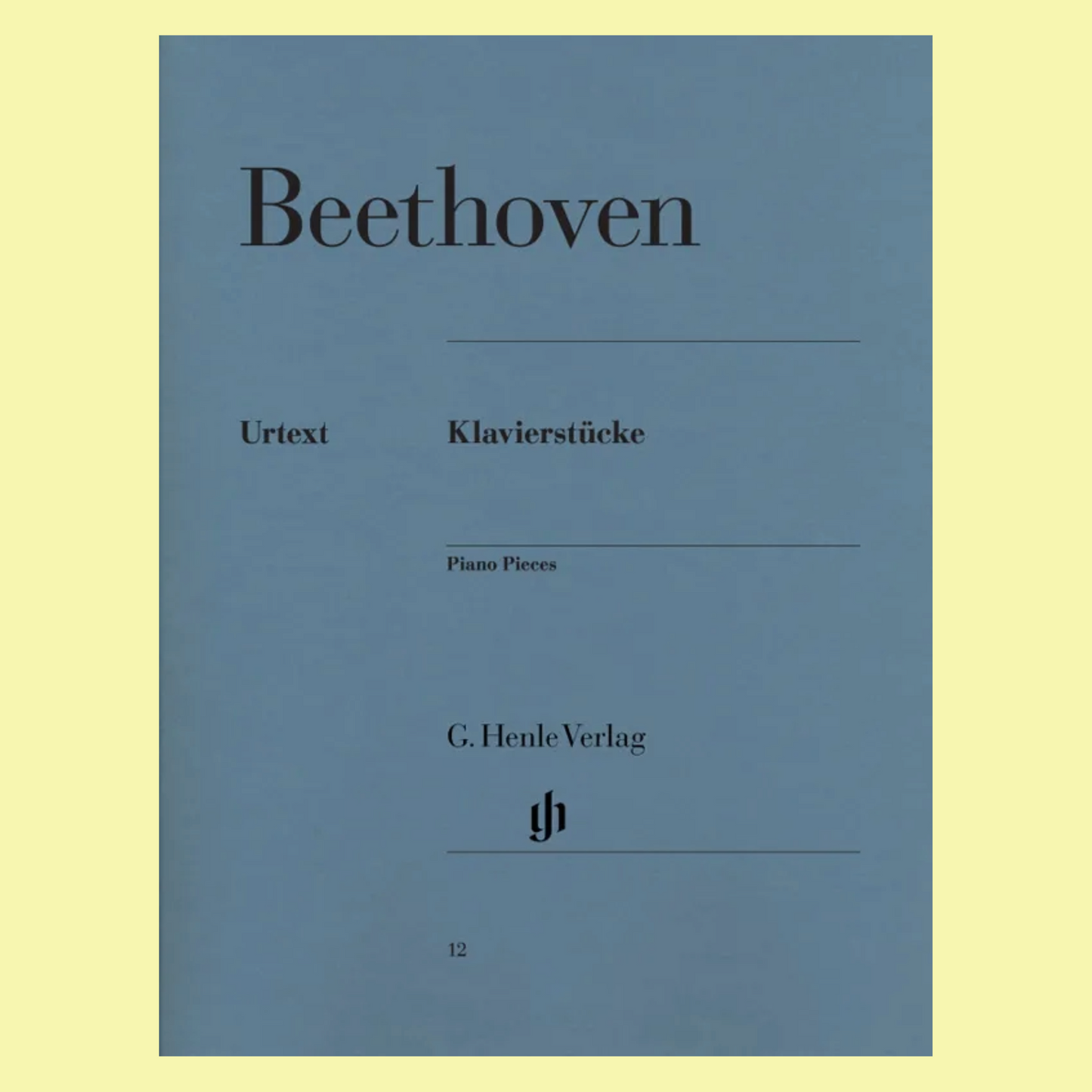 Ludwig van Beethoven - Piano Pieces Book