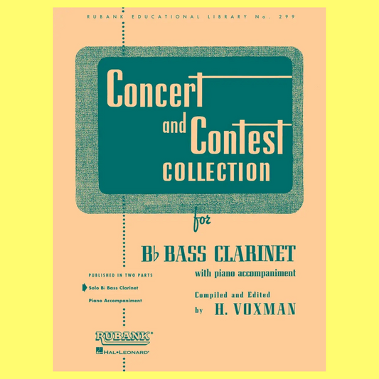 Concert And Contest - Bb Bass Clarinet Part Book