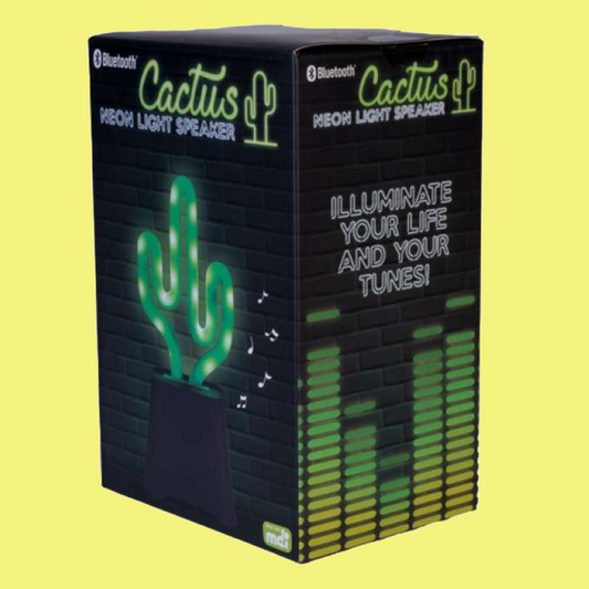 Cactus Neon Light Bluetooth Speaker