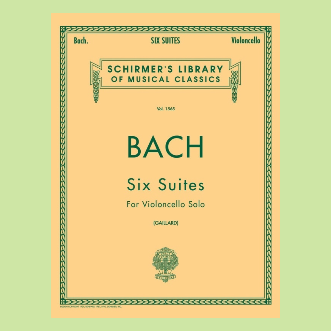 Bach - 6 Suites For Cello Solo