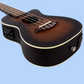 Flight DUC380 CEQ Amber Electro Acoustic Concert Ukulele with Gig Bag