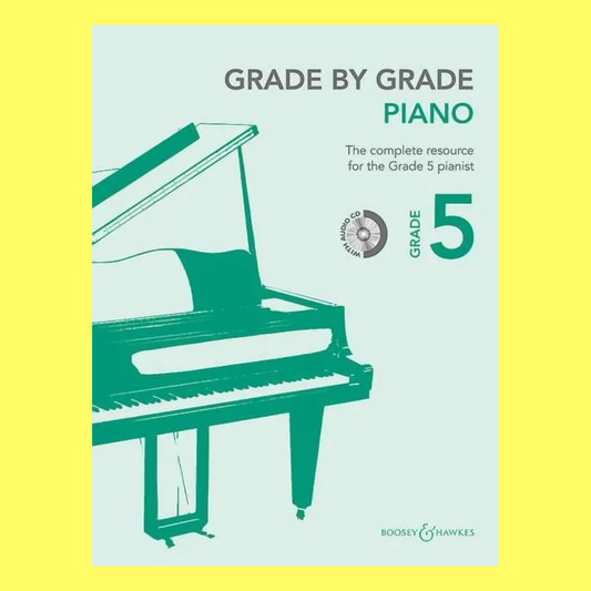 Boosey & Hawkes - Grade By Grade Piano Grade 5 Book/Cd