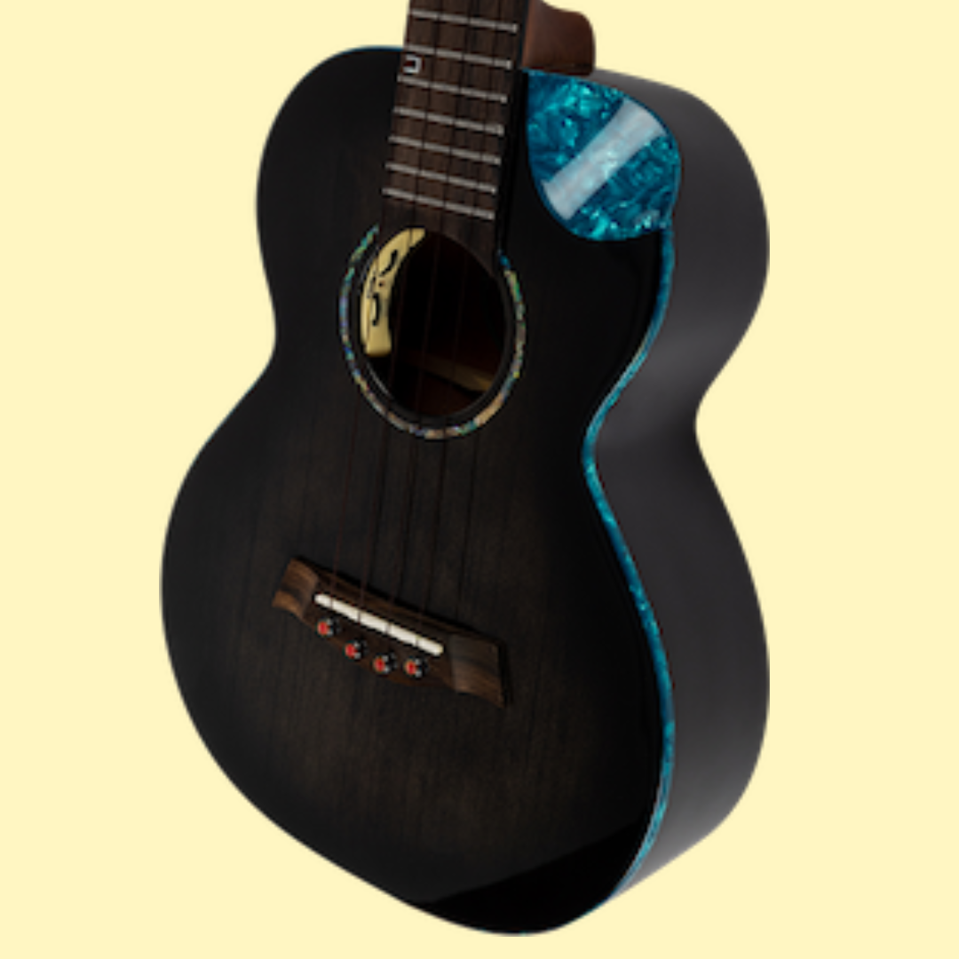 Flight Nighthawk EQ-A Tenor Ukulele with Deluxe Padded Gig Bag