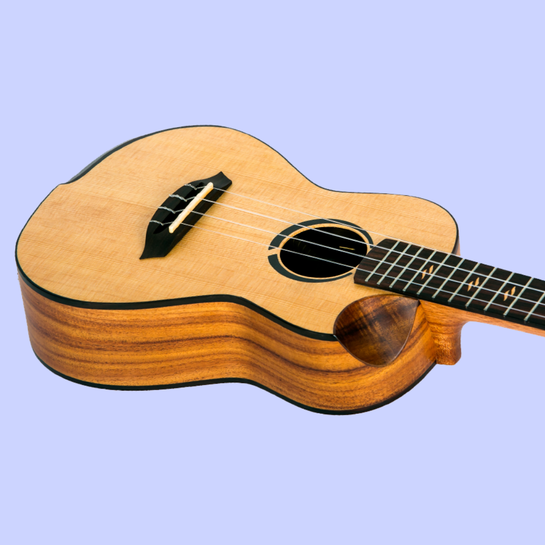 Flight Victoria Tenor EQ-A Acoustic Electric Ukulele With 15mm Padded Gig Bag