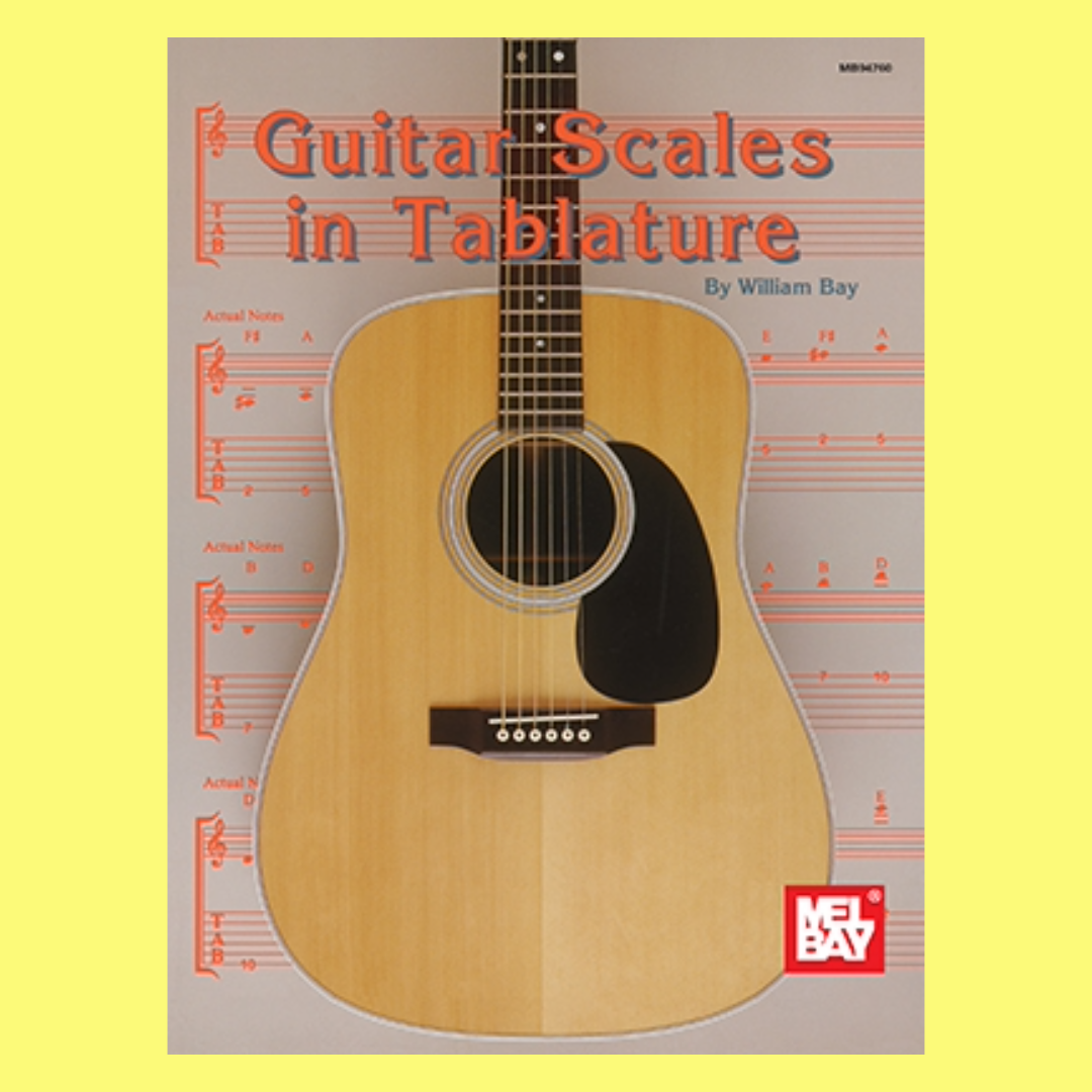 Guitar Scales In Tablature Book