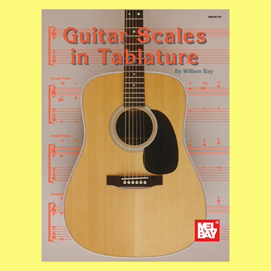 Guitar Scales In Tablature Book