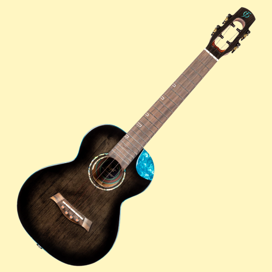 Flight Nighthawk EQ-A Tenor Ukulele with Deluxe Padded Gig Bag