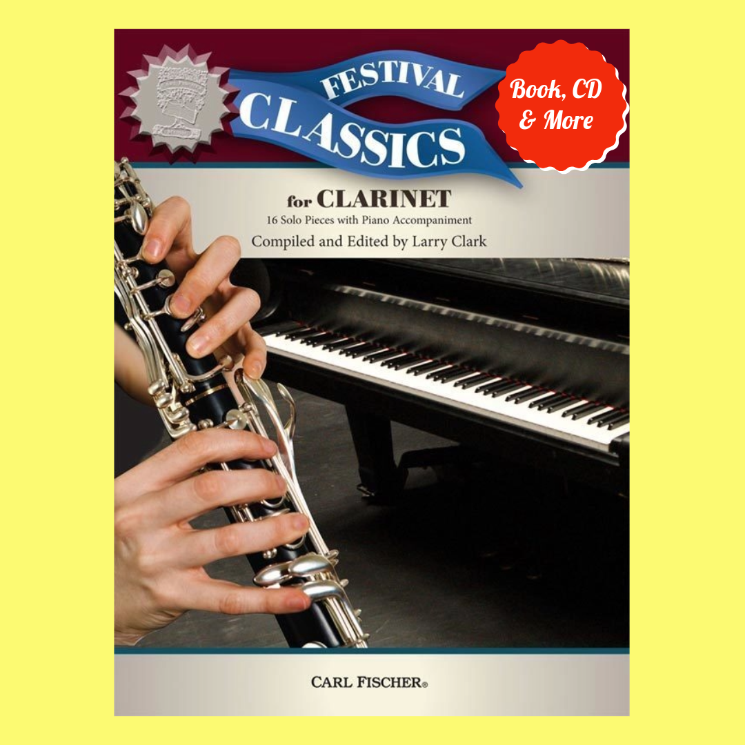 Festival Classics For Clarinet Book/CD-Rom