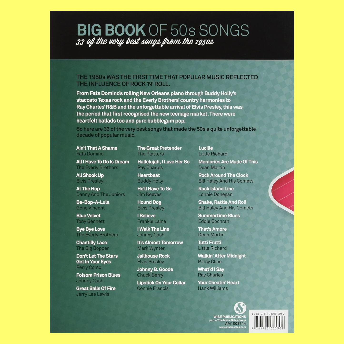 Big Book Of 50's Songs For Piano, Vocal & Guitar