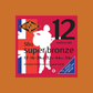 Rotosound SB12 Super Bronze Phosphor Bronze Acoustic Medium Light 12-54