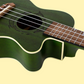 Flight DUC380 CEQ Jade Electro Acoustic Concert Ukulele with Padded Gig Bag