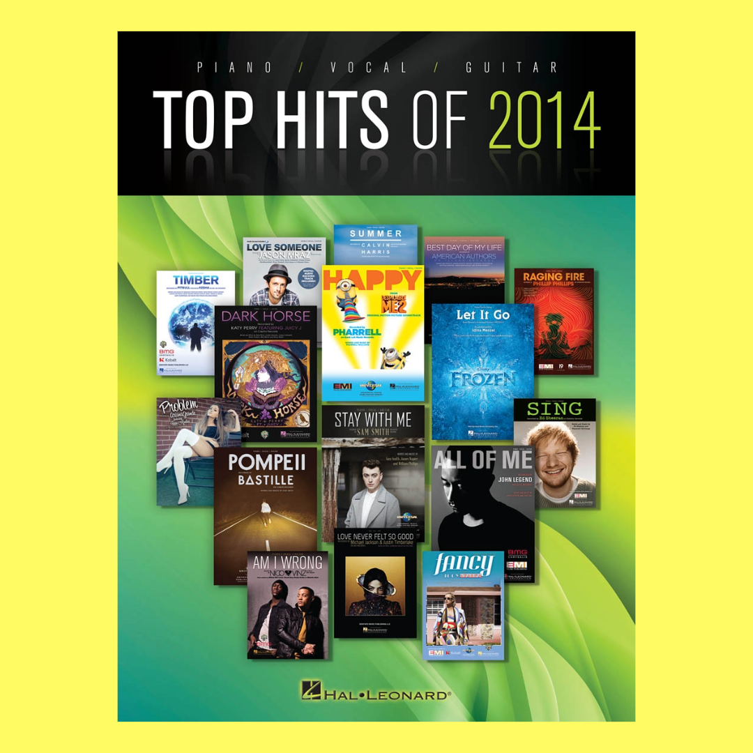 Top Hits Of 2014 PVG Songbook