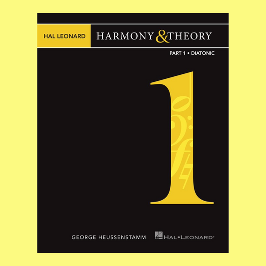 Hal Leonard Harmony & Theory Part 1 Diatonic Book