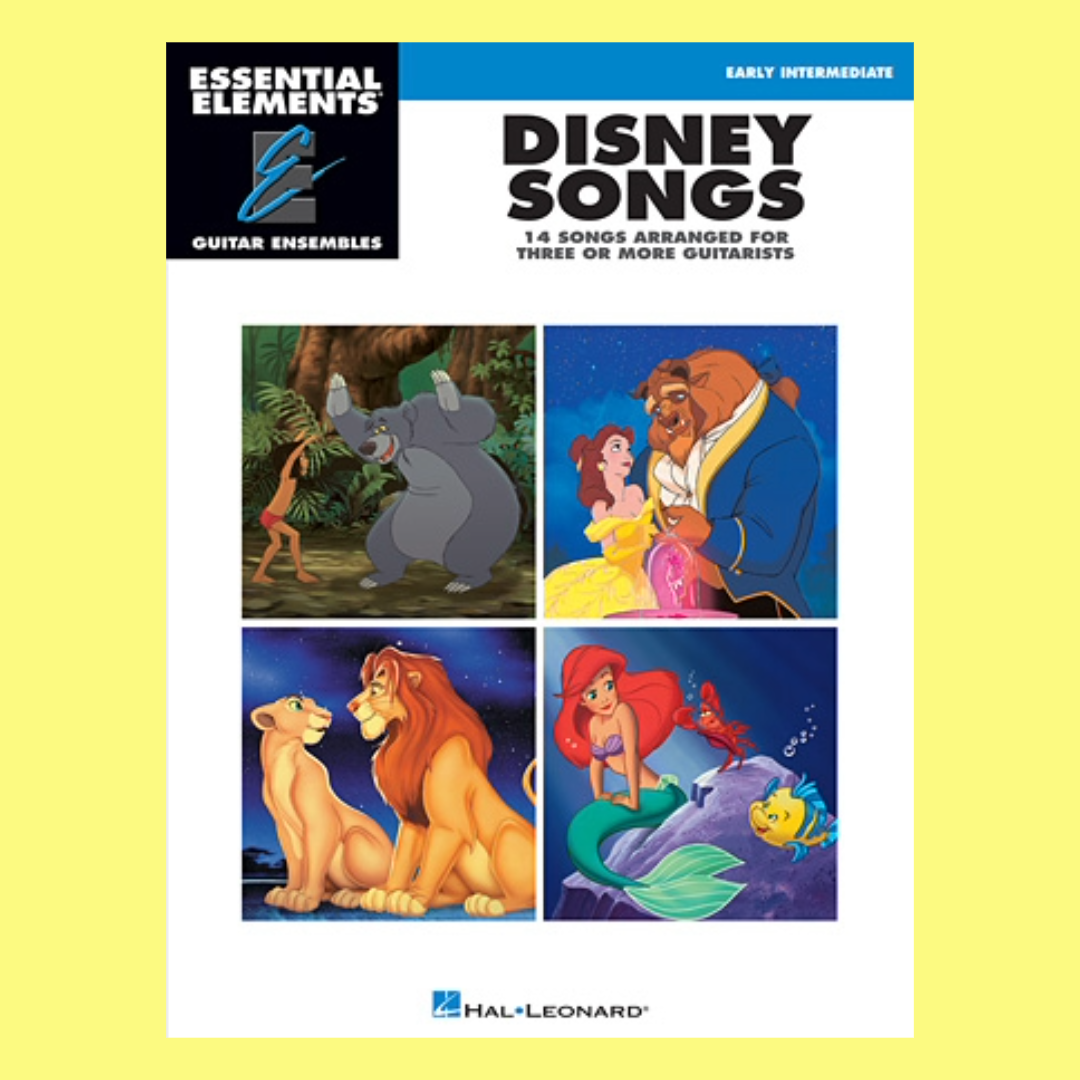 Disney Songs Essential Elements Guitar Ensemble Book