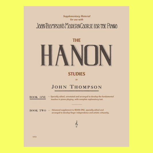 John Thompson Hanon Studies - Book 1