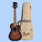 Flight DUC380 CEQ Amber Electro Acoustic Concert Ukulele