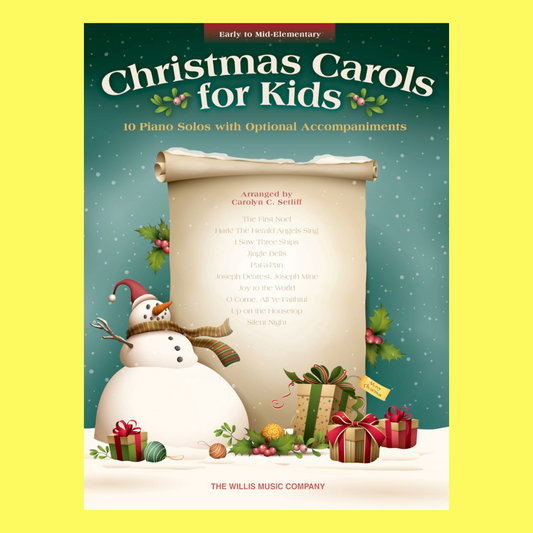 Christmas Carols For Kids Piano Songbook