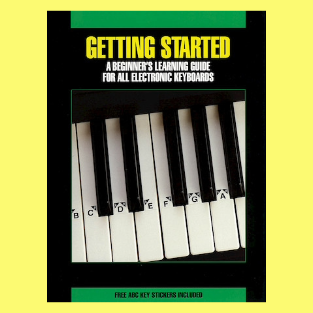 Getting Started For All Electronic Keyboards Book