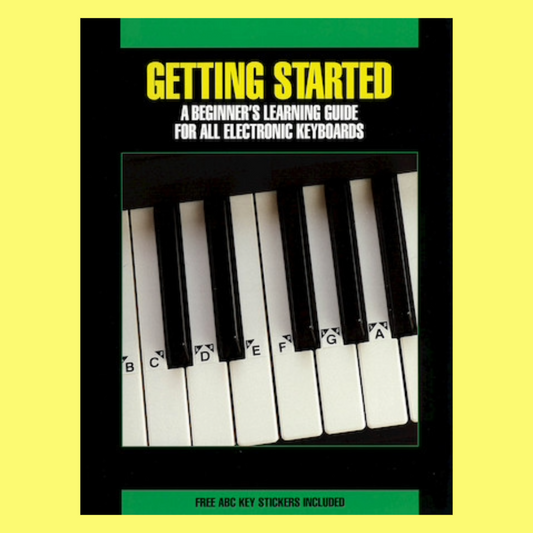 Getting Started For All Electronic Keyboards Book