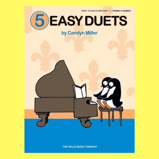 5 Easy Duets For Piano Book