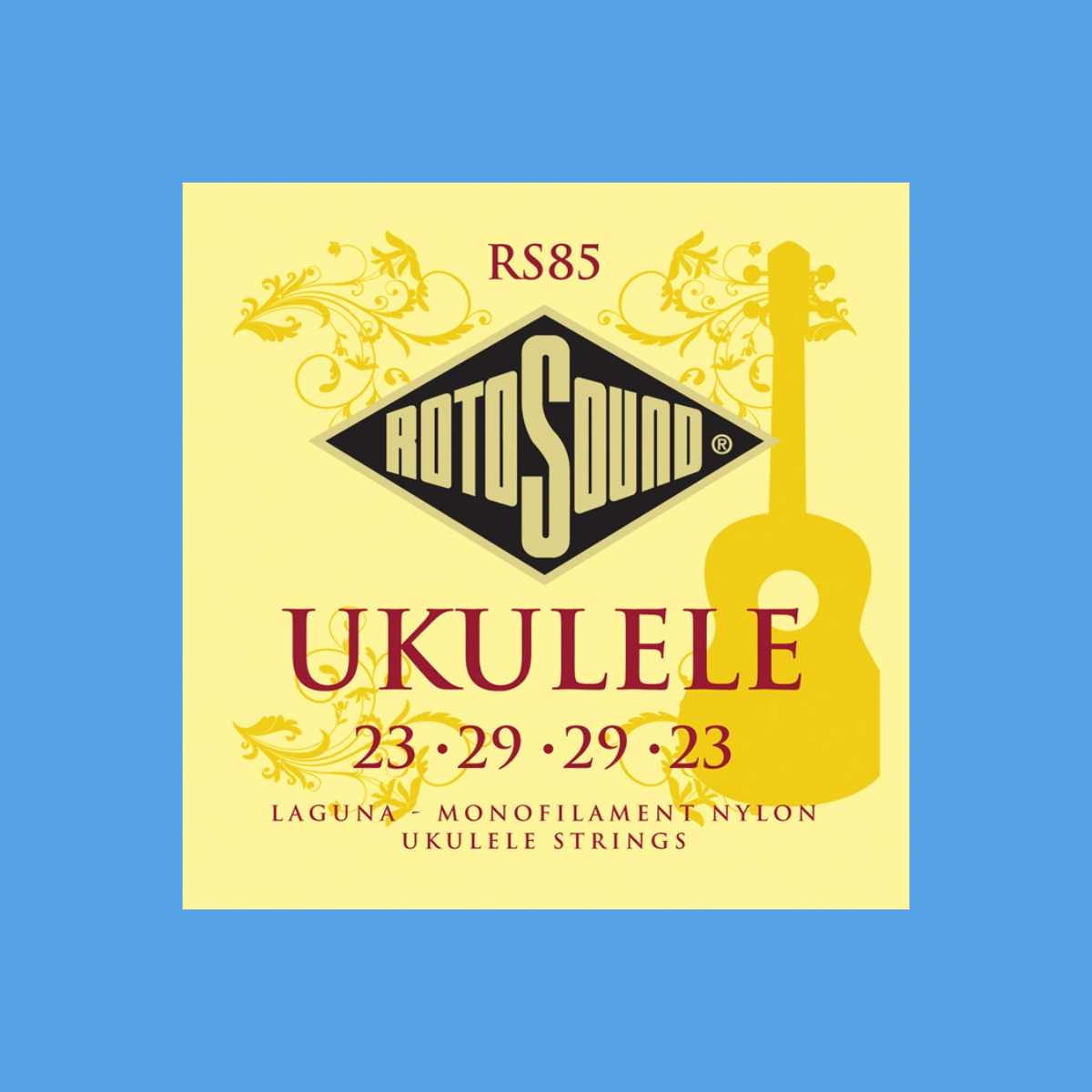 Rotosound RS85 Laguna Ukulele Precision Monofilament Nylon String Set