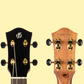 Flight Aurora EQ-A Acoustic Electric Baritone Ukulele with Padded Gig Bag