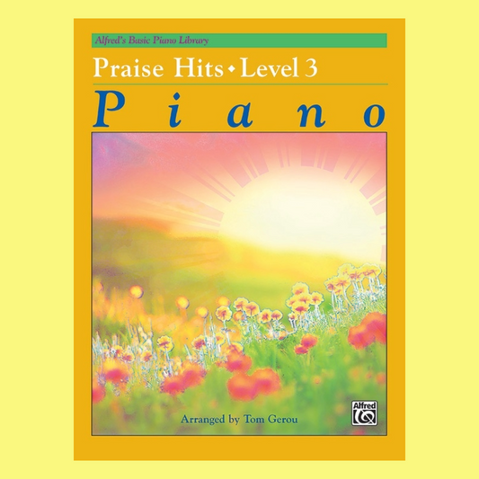 Alfred's Basic Piano Library - Praise Hits Level 3 Book