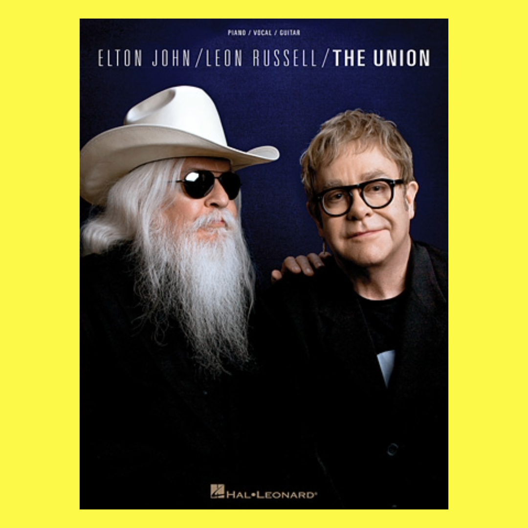 Elton John & Leon Russel Unison Piano Vocal Guitar Songbook