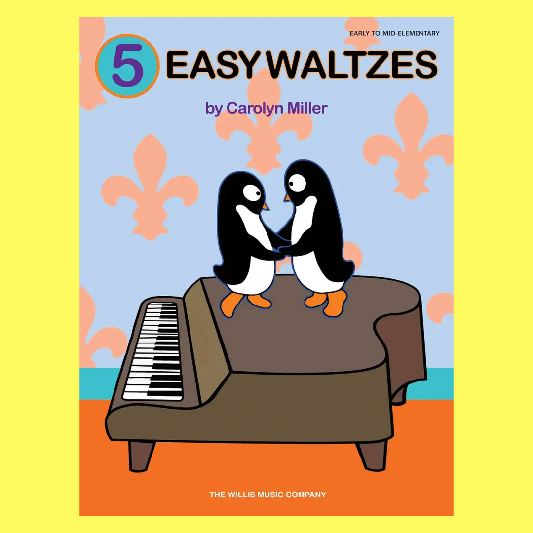 5 Easy Waltzes For Piano Book