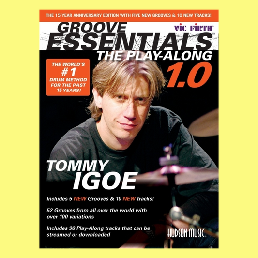 Groove Essentials 1.0 Drum Play Along Book/Ola