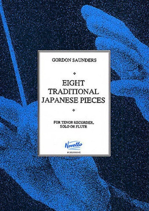 Saunders - 8 Traditional Japanese Pieces Recorder Or Flute