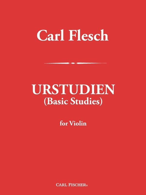 Flesch - Urstudien (Basic Studies) For Violin