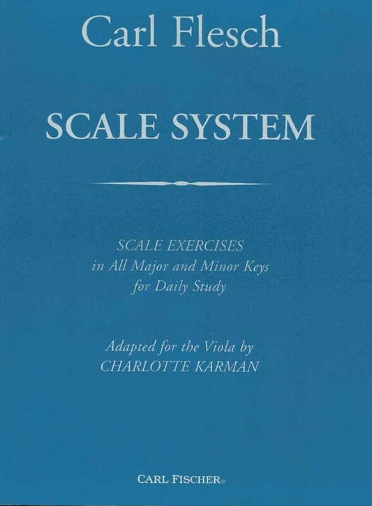 Flesch - Scale System For Viola