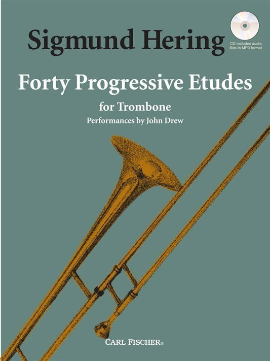 Hering - 40 Progressive Etudes Trombone Bk/Ola