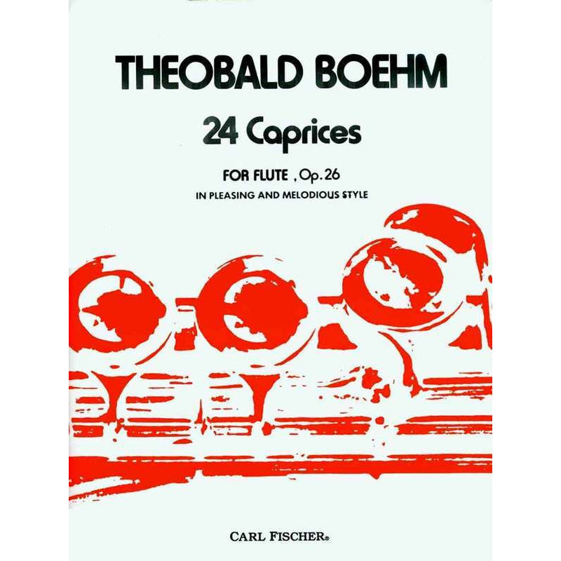 Boehm - 24 Caprices Op 26 For Flute Sheet Music