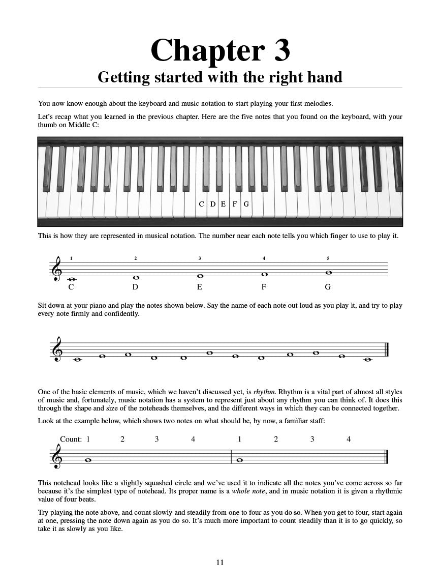 Teach Yourself To Play Piano Book