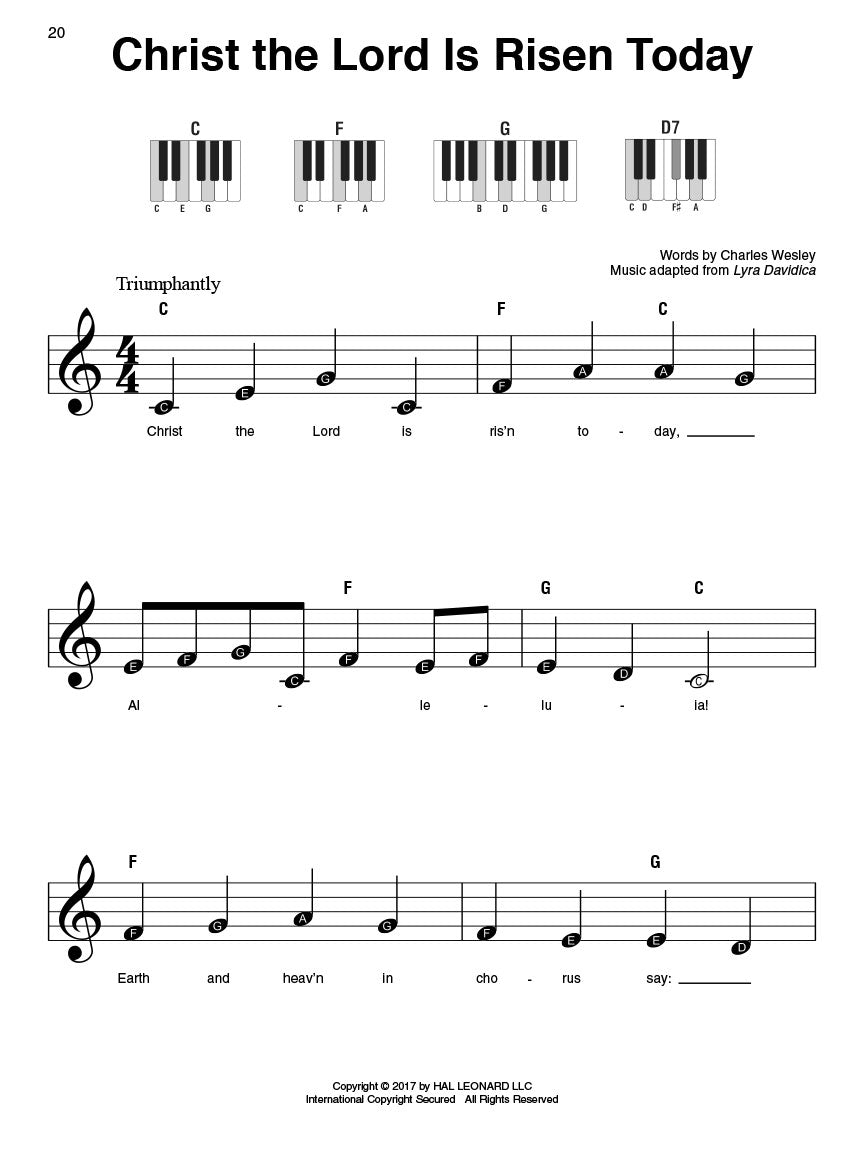 Hymns - Super Easy Piano Songbook