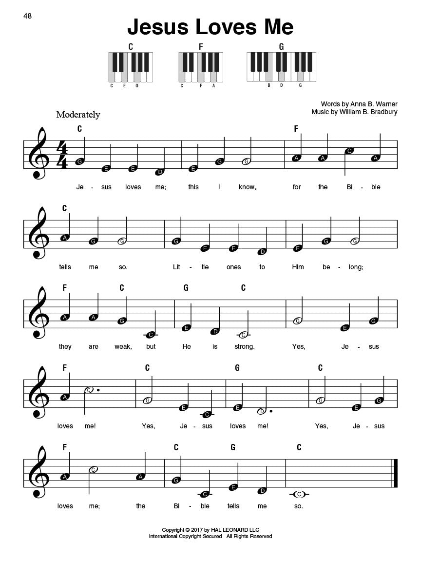 Hymns - Super Easy Piano Songbook