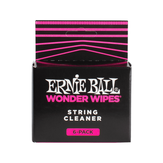 Ernie Ball Wonder Wipes String Cleaner, 6-Piece