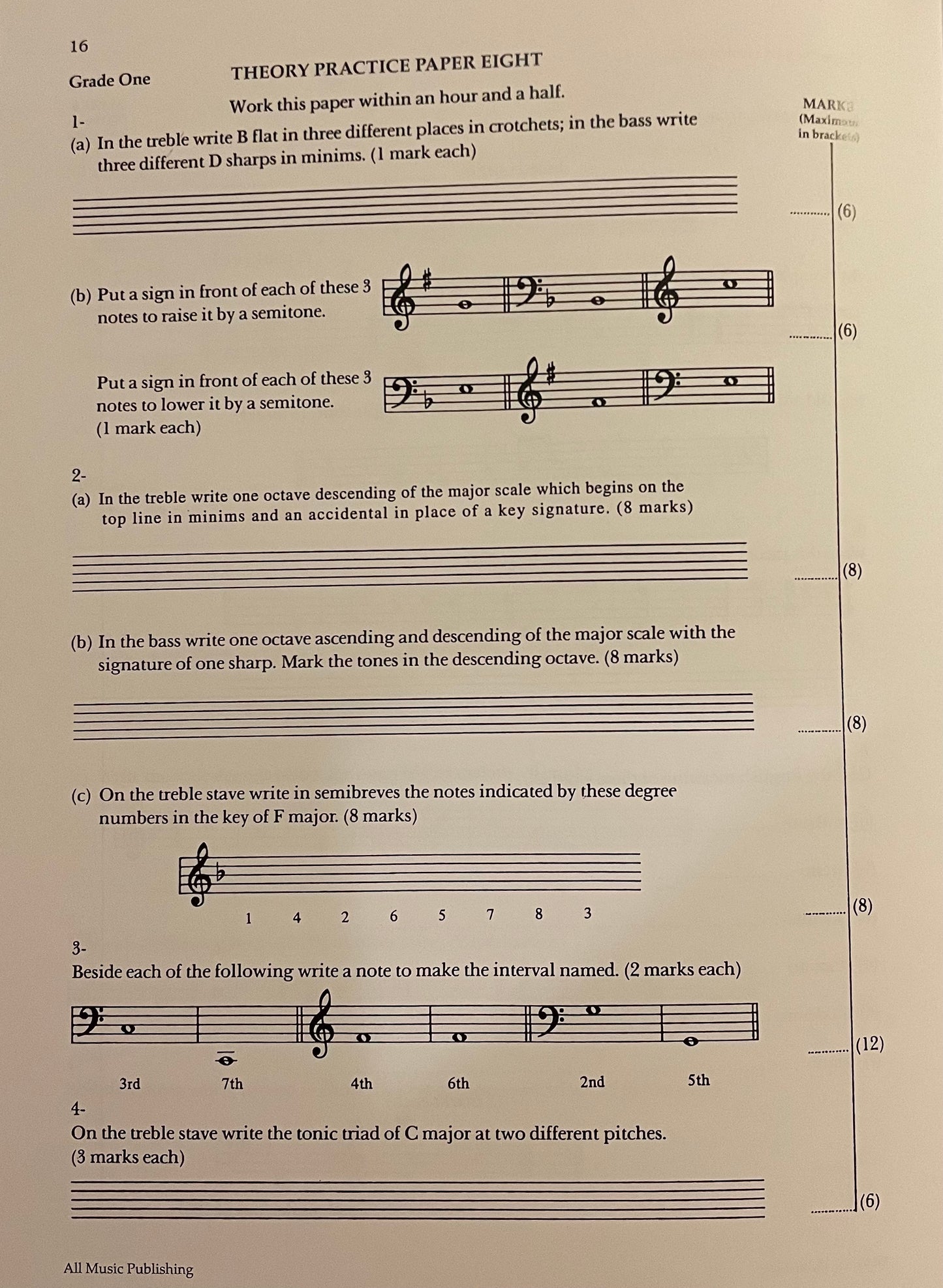 Dulcie Holland - Practise Your Theory Grade 1 Book