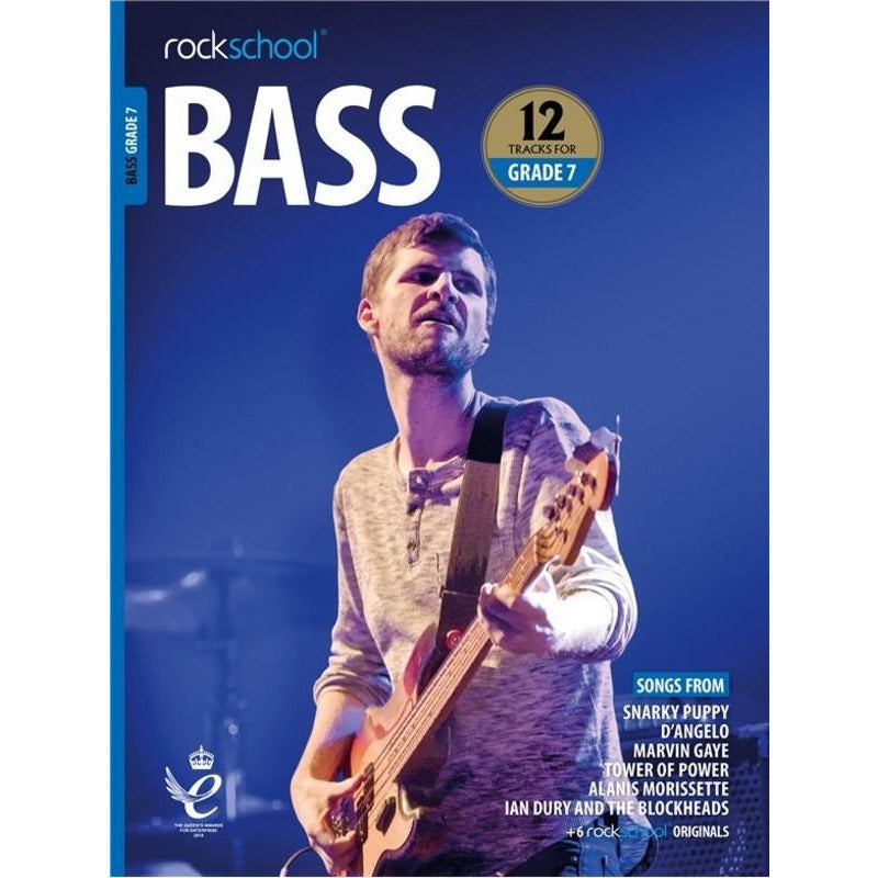 ROCKSCHOOL BASS GRADE 7 2018-2024 BK/OLA - Music2u