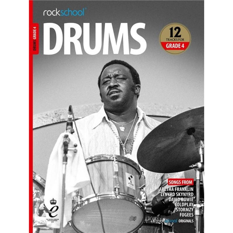 ROCKSCHOOL DRUMS GRADE 4 2018-2024 BK/OLA - Music2u