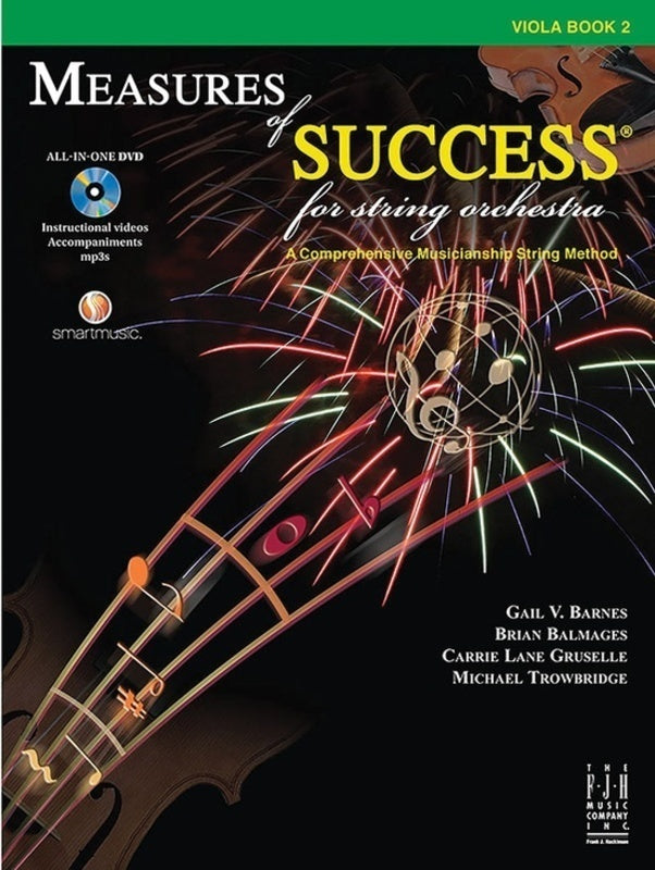 Measures Of Success Viola Bk 2 Bk/Dvd