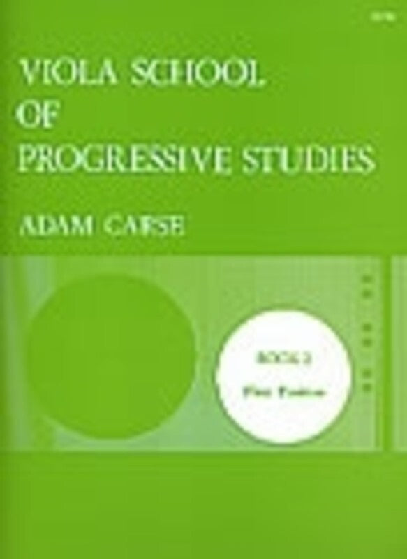 Carse - Viola School Of Progressive Studies Bk 2