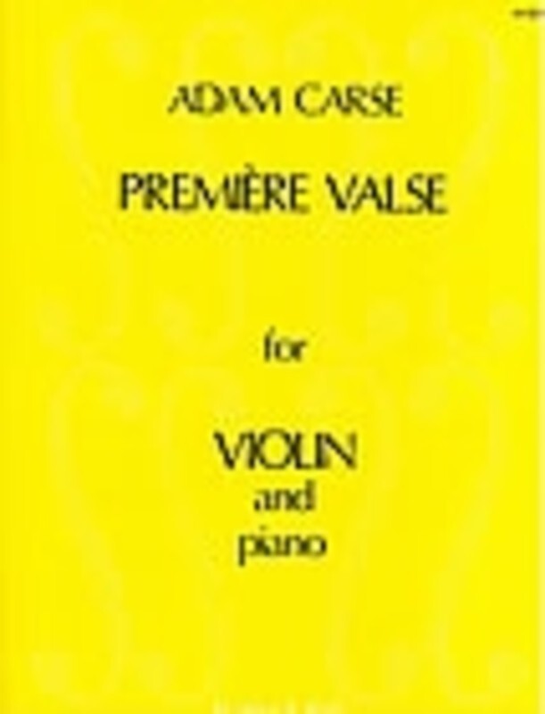 Carse - Premiere Valse Violin/Piano