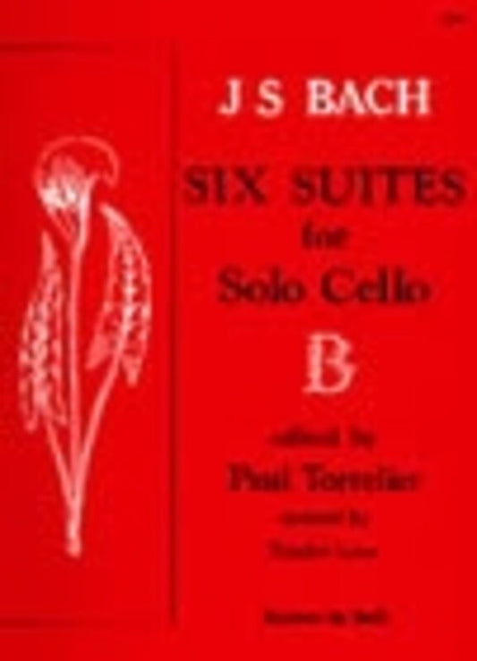 Bach - 6 Suites Bwv 1007-1012 Cello Solo Ed Tortelier