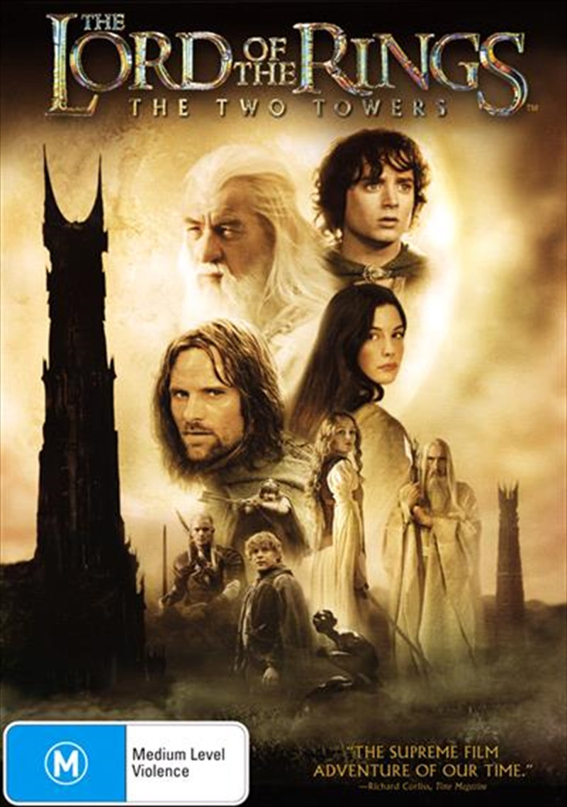 Lord Of The Rings - The Two Towers, The DVD