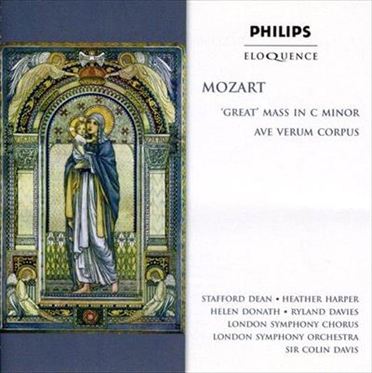 Sircolin Davis-Great' Mass In C Minor / Ave Verum Corpus CD